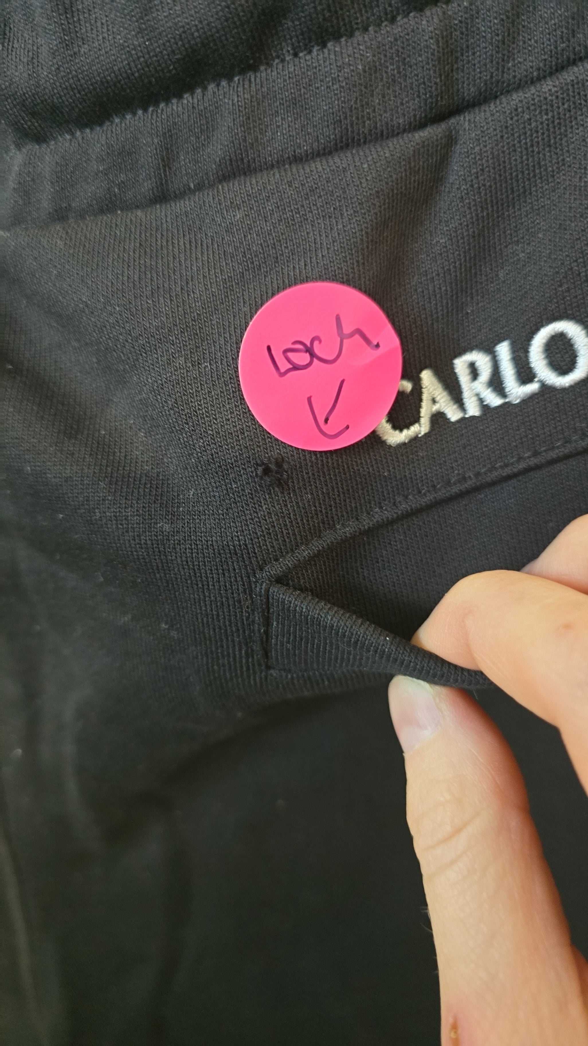 Carlo Colucci Short schwarz Gr XXL mit Fehler