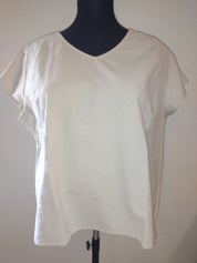 (U28) Ulla Popken T-Shirt offwhite 804430 300