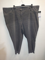 (U6) Ulla Popken Jeans grau 790810 12