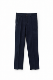 HACKETT LONDON Junior Hose navy 100% Cotton Gr7/8YRS