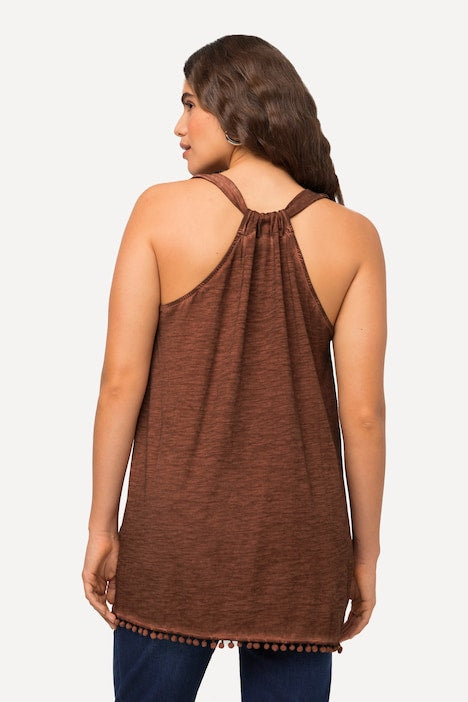 (U28) Ulla Popken Tanktop Braun 806493 337