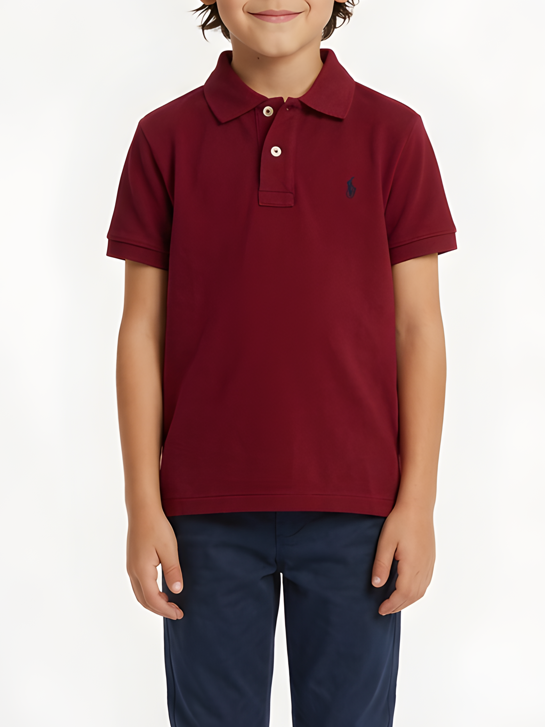 POLO Ralph Lauren Kids Poloshirt weiß .
