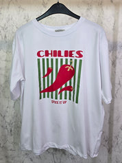 Chilies Tshirt weiß