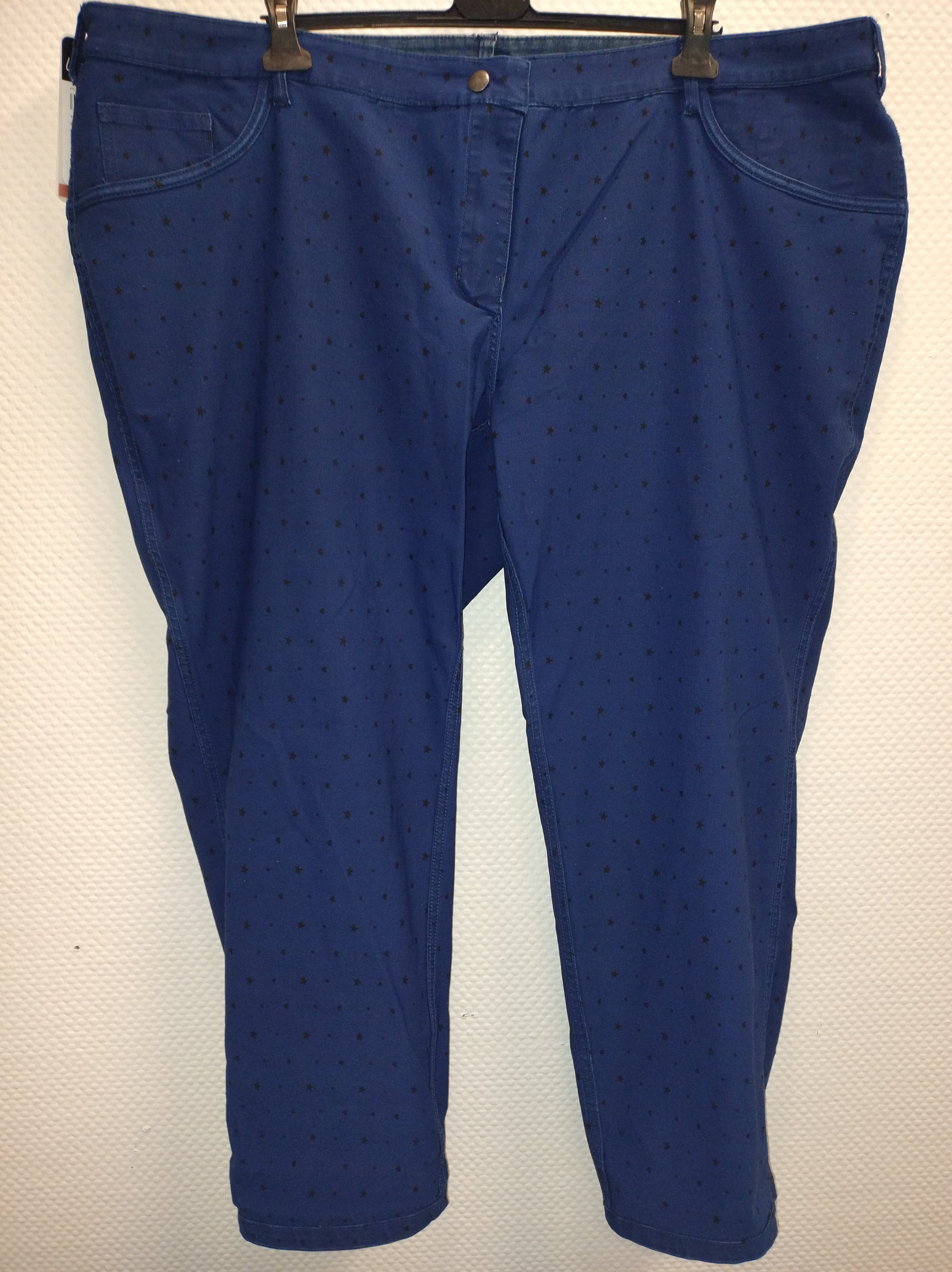 (U17) Ulla Popken DOPPELSEITIGE Jeanshose 801670 902