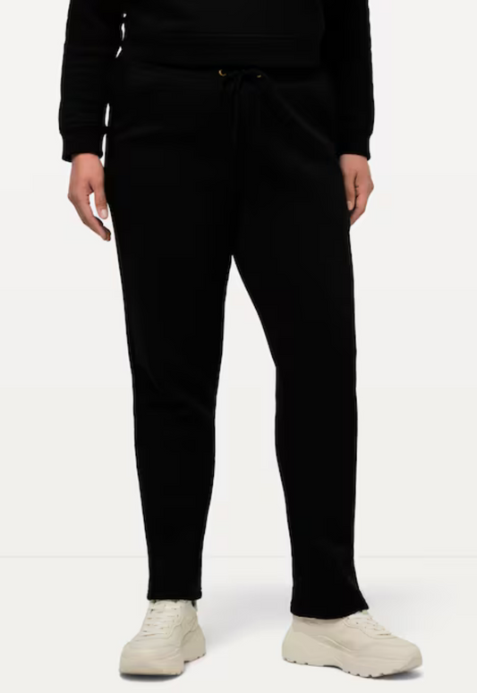 (U7) Ulla Popken Jogginghose Schwarz 800617 100