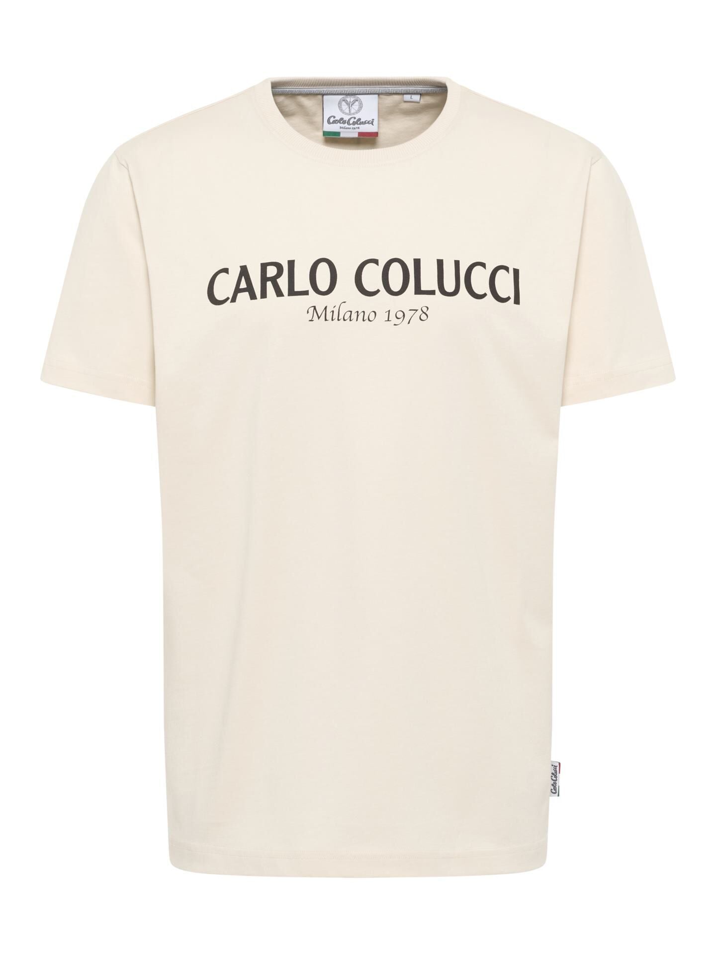 (49) Carlo Colucci TShirt creme C440 59