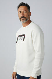 Carlo Colucci Sweatshirt weiß C5344-59