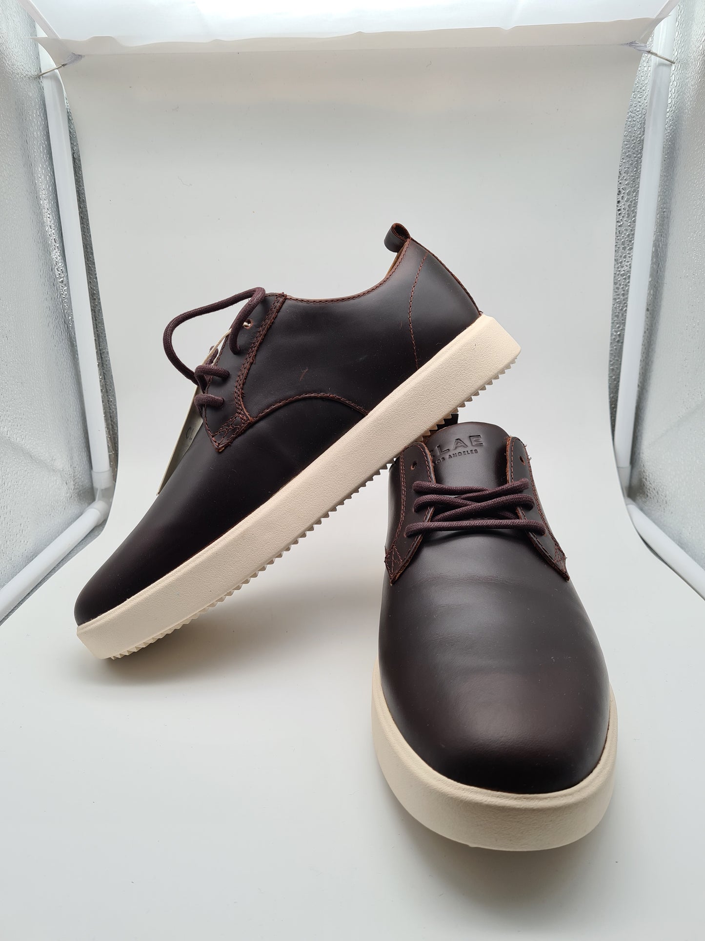 CLAE Sneaker ELLINGTON DS CL23AES01 waörus brwon leather Leder braun 42