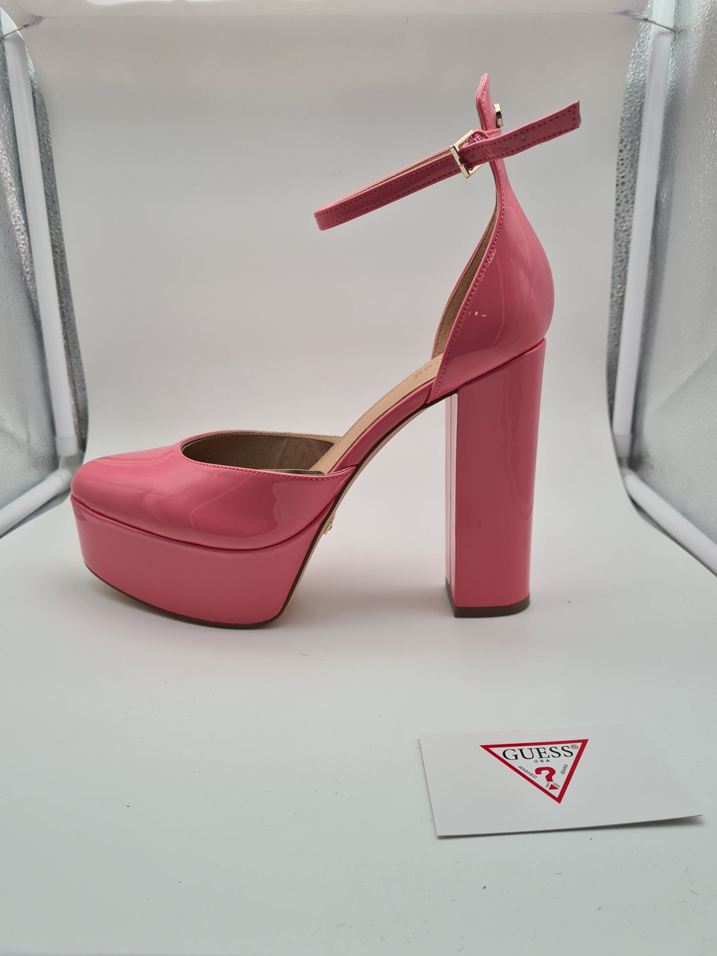 GUESS talons hauts rose FL5CALPAT03 sandales à plateforme 39