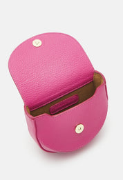 REJINA PIYO Umhängetasche Mini Bauchtasche Grainy Leather Hot Pink