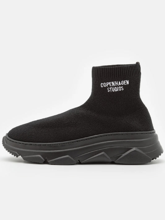 COPENHAGEN Sneaker Gr 39 schwarz Socke Schuhe