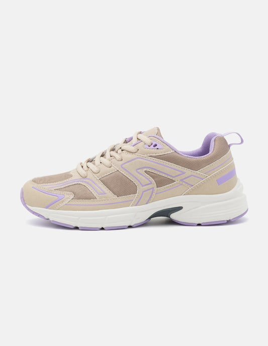 EVEN & ODD Sneaker Gr 36 beige lila