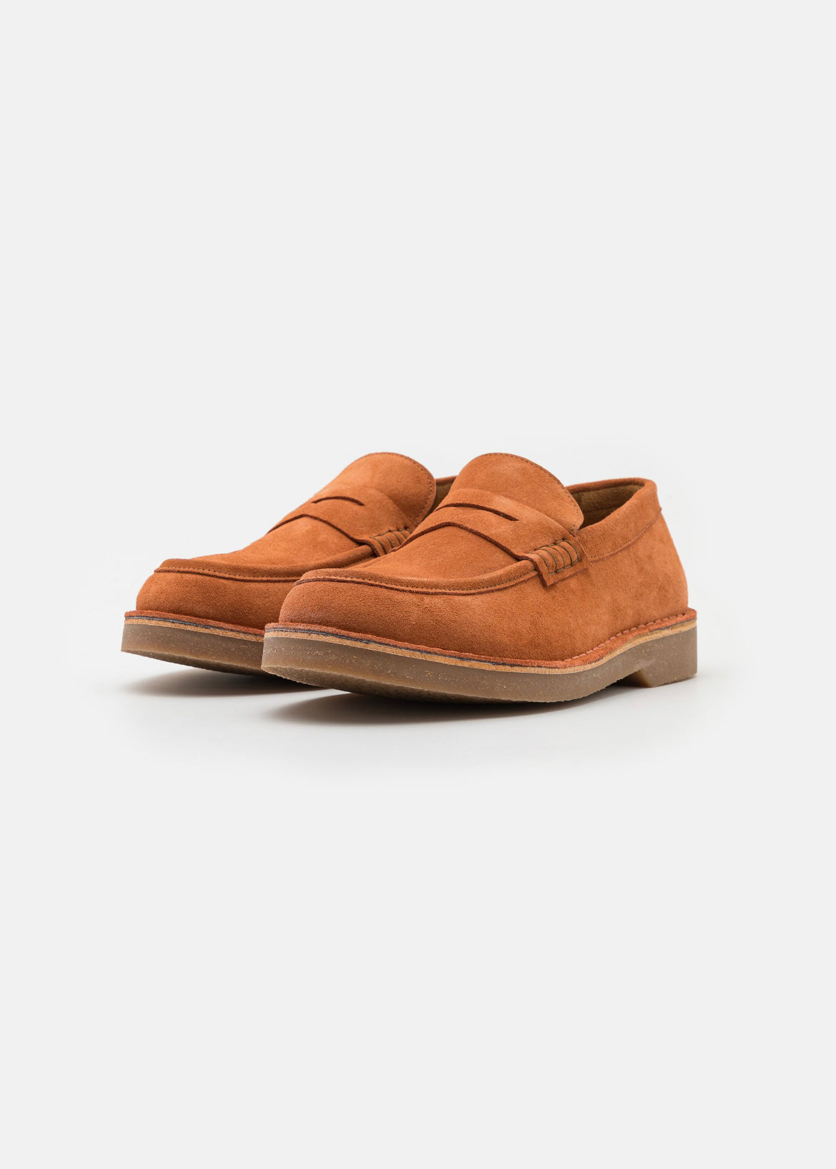 SELECTED HOMME Slipper Gr 42 Herren Orange/Braun