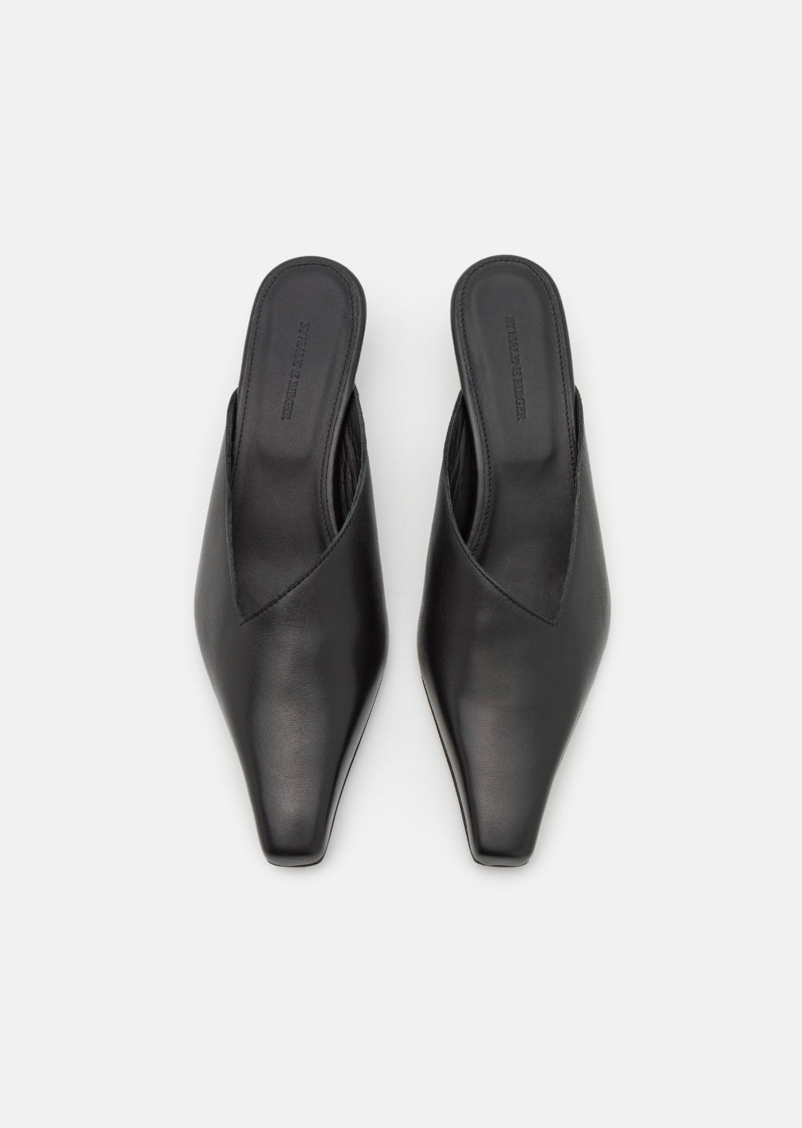 BY MALENE BIRGER mules plates taille 39 pour femmes noir