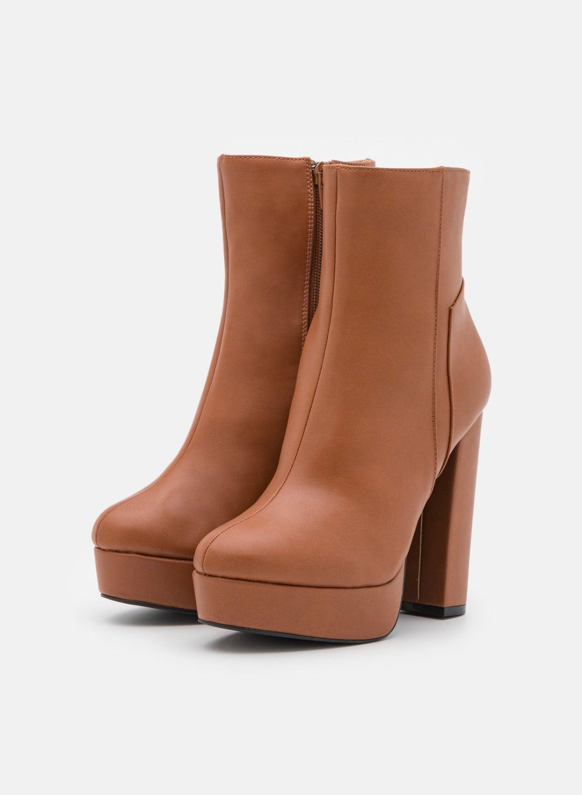 EVEN&amp;ODD bottines plateforme taille 39 marron